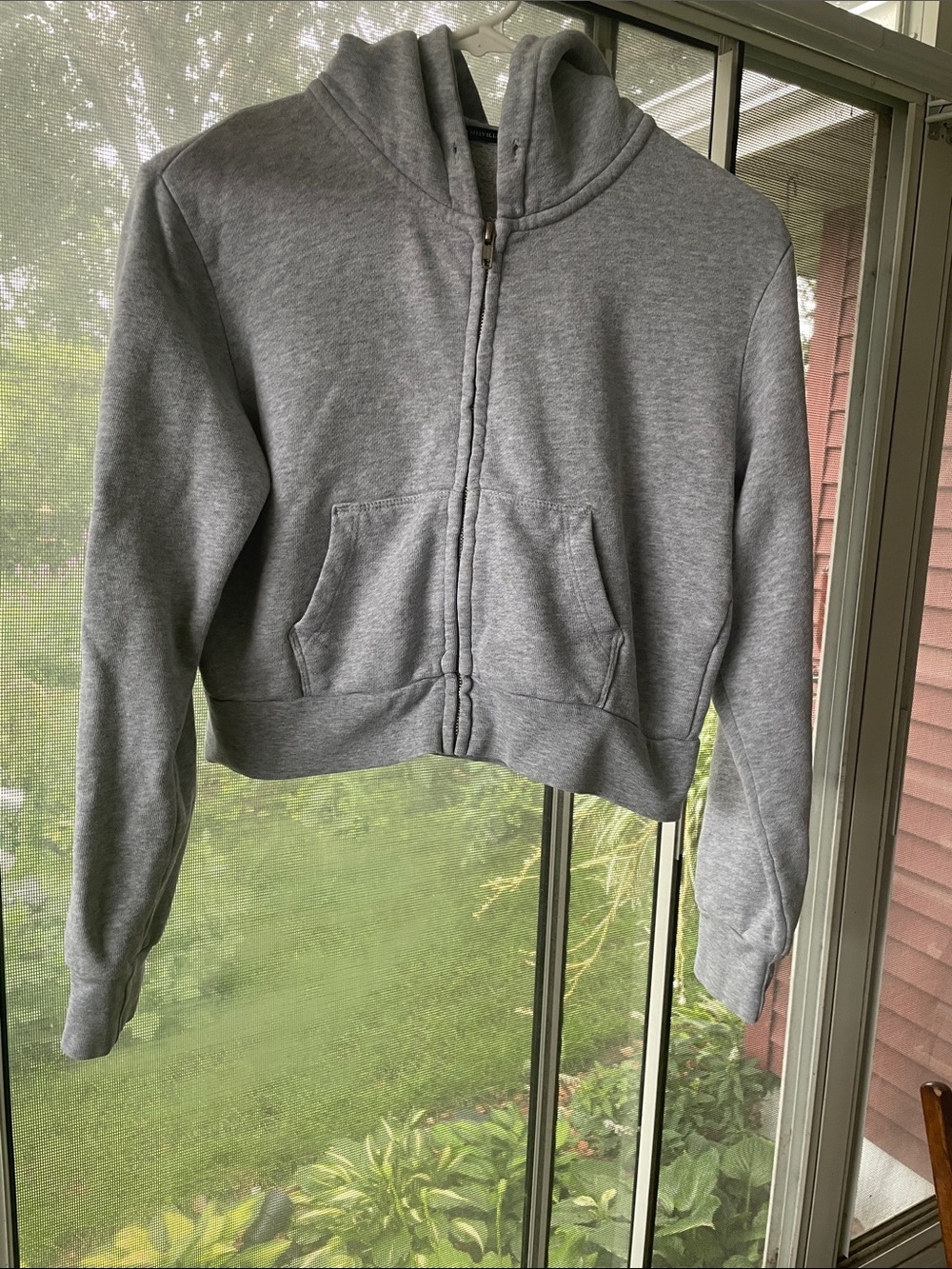 Brandy Melville Light Gray Hoodie